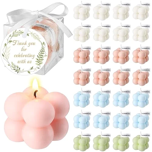 1.6 Small Bubble Candles with Greeting Card