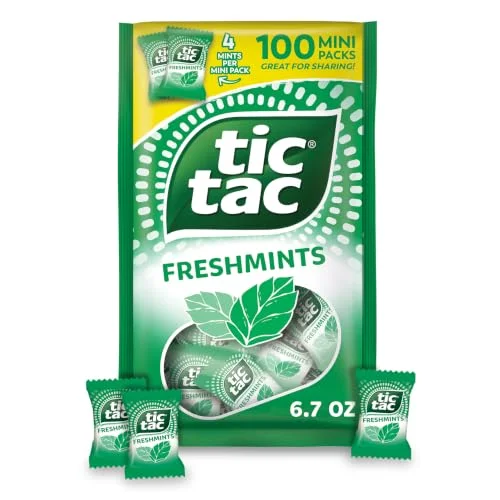 100 Mini Packs of 4 Breath Mints