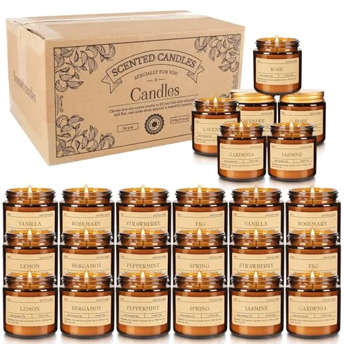 12 Fragrances Soy Wax Gift Set