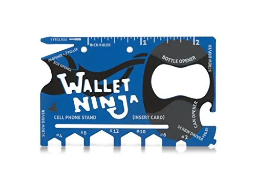 18 in 1 Credit Card Size Multi-Tool