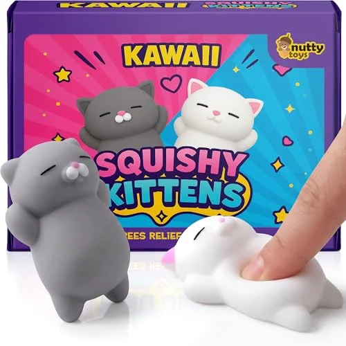 2" Soft Silicone Kawaii Kitties