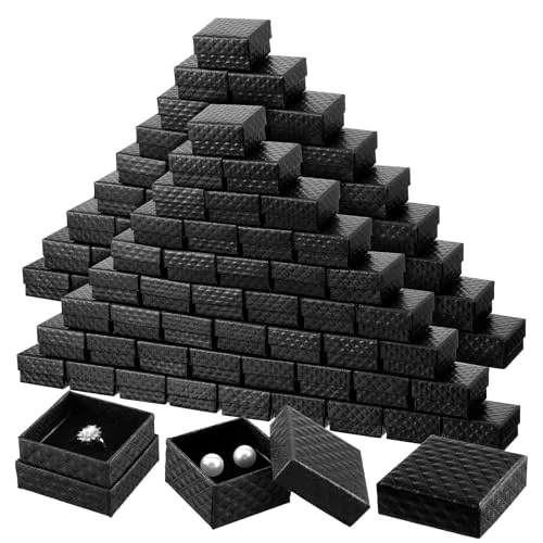 2'' x 2'' x 1.2'' Black Cardboard