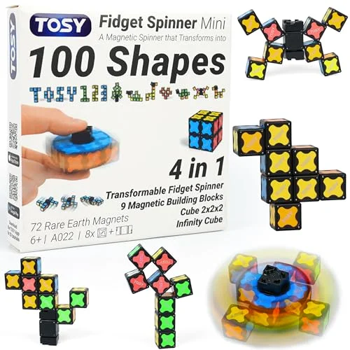3 in 1 Toy: Transformable Fidget Spinner