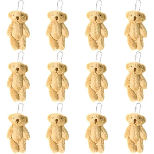 6cm Joint Stuffed Small Teddy Bears Tiny
