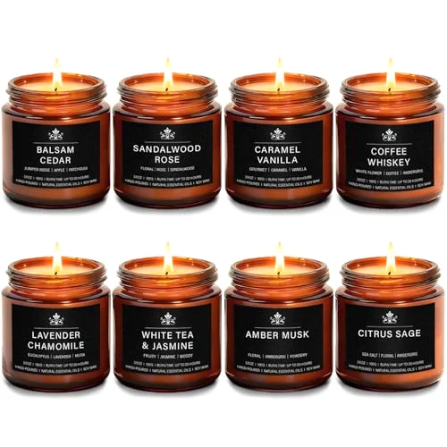 Aromatherapy Candles with Lavender Chamomile