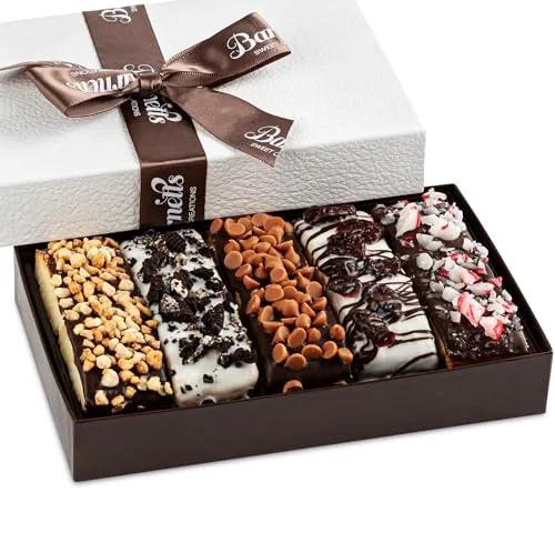 Barnetts 5 Chocolate Biscotti Gift Basket Gourmet