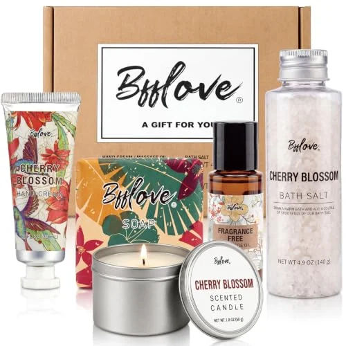 Bfflove Gift Set 5pcs Cherry Blossom Spa