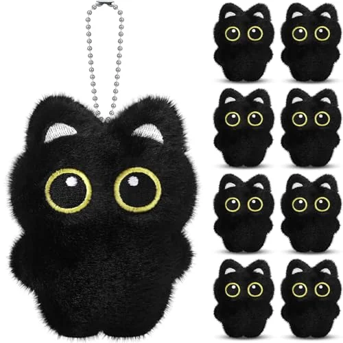 Black Cat Plush Stuffed Kittens