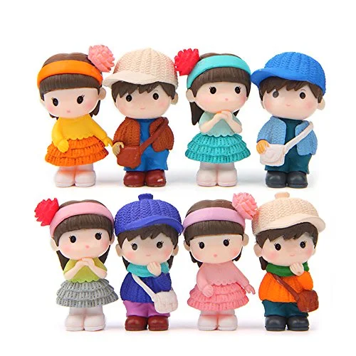 Boy and Girl Statue Kawaii Boy