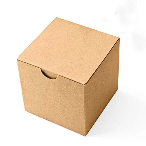 Brown Gift Box 3x3x3 Inch 50PC Small