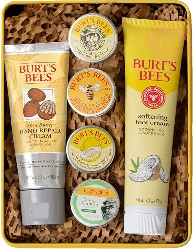 Burt's Bees classics gift tin, six pieces