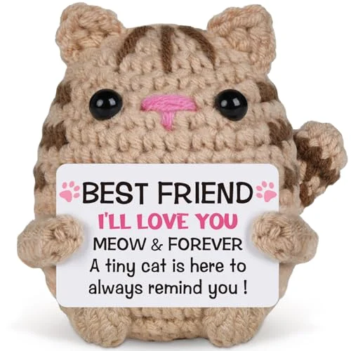 Crochet Cat Plush Decor