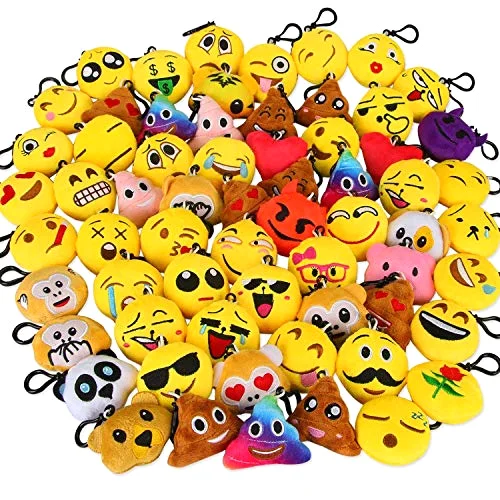 Emoticon Keychain : Mini Plush Pillows 64