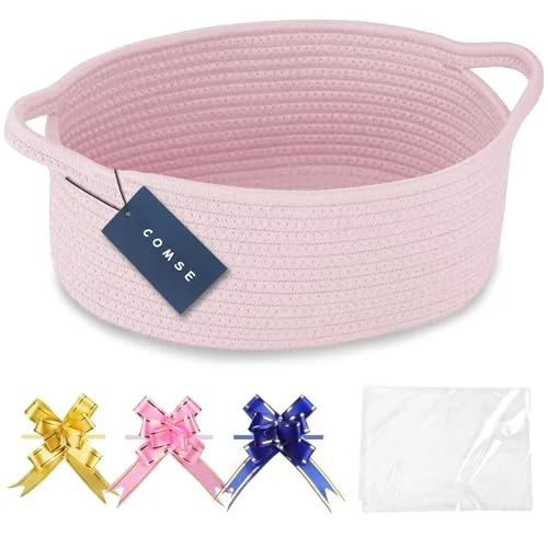 Empty Small Gift Basket with Bag
