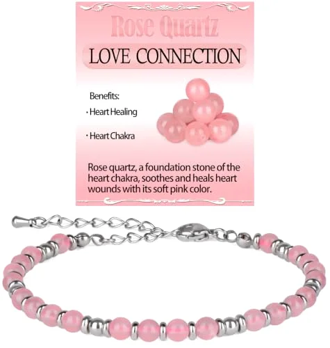 Energy Gem Charm Jewelry Adjustable Bracelet