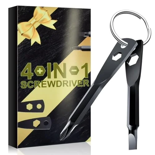Gifts 4-in-1 Keychain Screwdriver Set