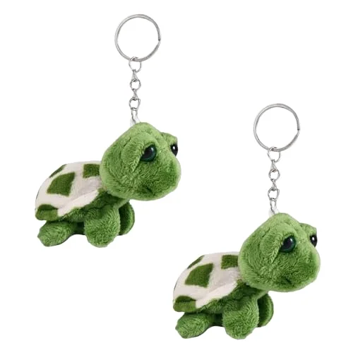 Green Mini Sea Creatures Turtle Doll Keychain