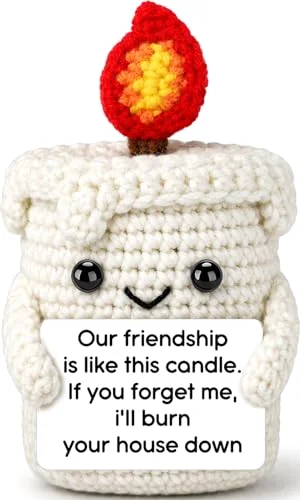 Handmade Crochet Candle Decor