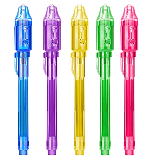 Invisible Ink Pen with Uv Light