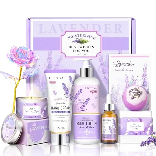 Lavender Spa Bath and Body Gift Set
