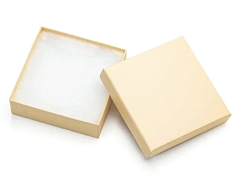 Magicool 20 Pack 3.5x3.5x1 Inch Cardboard Jewelry