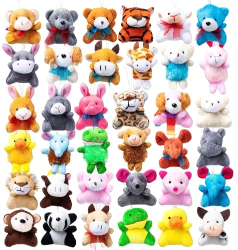 Mini Animal Plush Toy Assortment