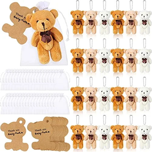 Mini Bear 2.36 Inch Stuffed Pocket Bears