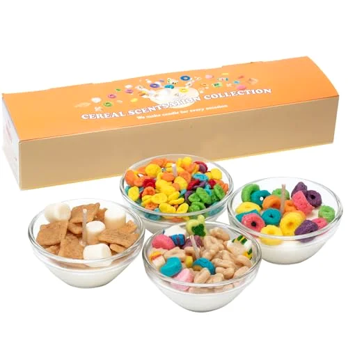 Mini Cereal Bowl Candles Gift Set