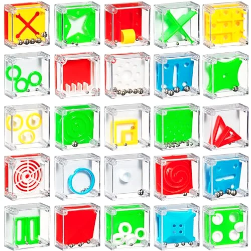 Mini Cube Puzzle Games (24-Pack) 3D Brain