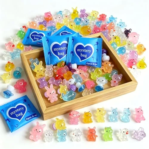 Mini Glow in The Dark Animal Resin
