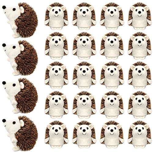 Mini Hedgehog Plush Toys 4 Inch Classroom