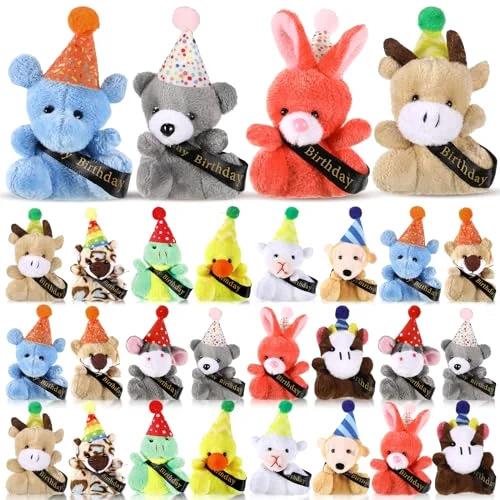 Mini Plush Toy with Hats