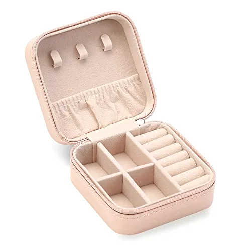 Mini Portable Jewelry Travel Boxes