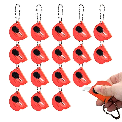 Mini Portable Utility Office Keychain with auto