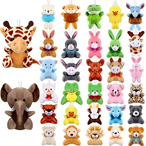 Mini Stuffed Animal Keychains