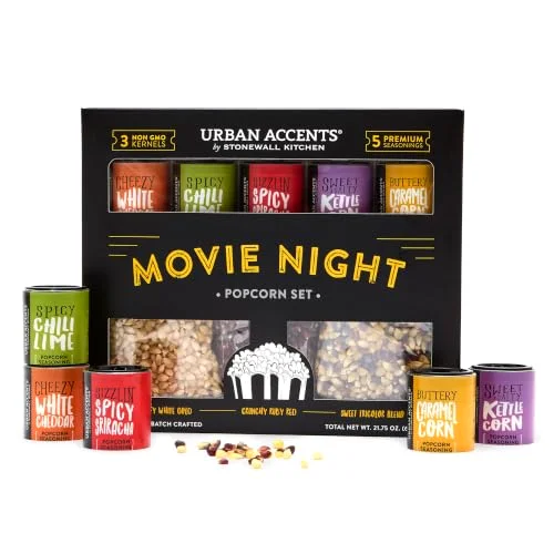 Movie Night Popcorn Gift Set