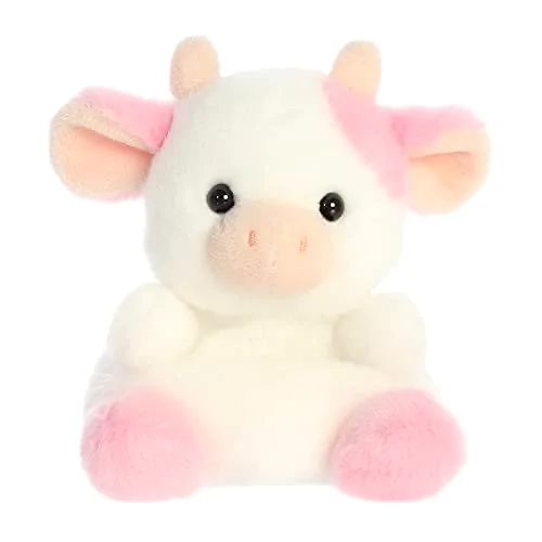 Palm Pals 6" Belle Strawberry Cow Plush