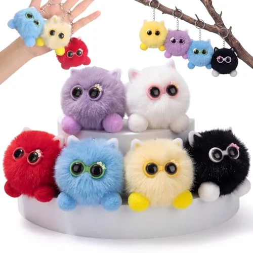 Plush bag Charms for Kitty Lovers