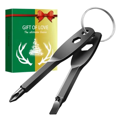 Portable 4-in-1 Pocket Screwdriver Keychain Multitool