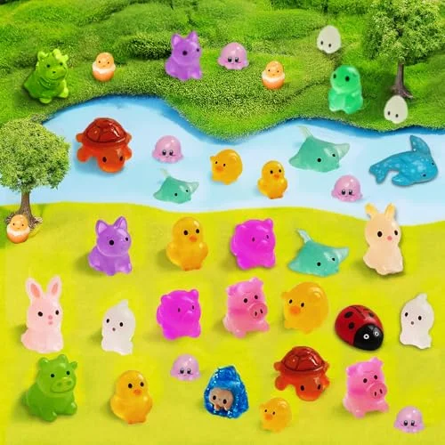 Resin Figurines Set for Home Decor