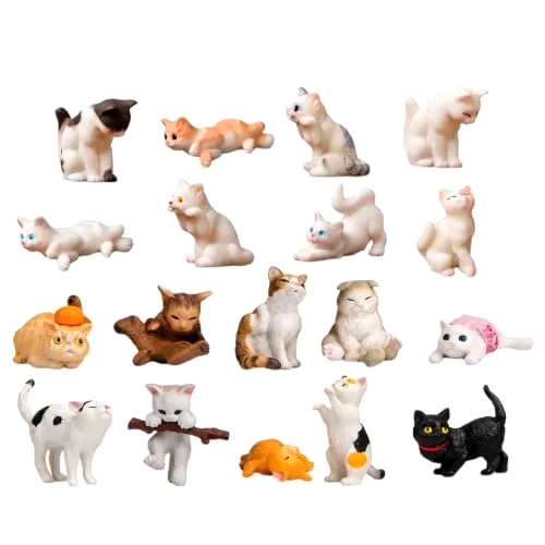 Resin Tiny Cat Figures