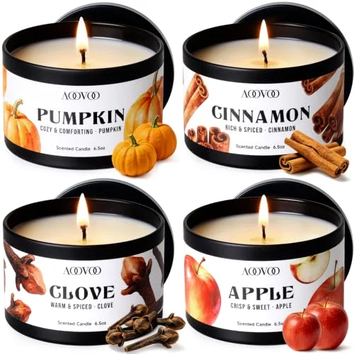 Scented Candles for Home Autumn Decor Gift