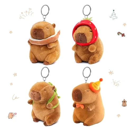 Small Capybara Mini Stuffed Animal. Day Gifts