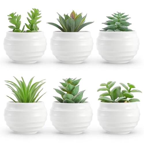 Succulents Fake Plants for Bedroom Bathroom Home