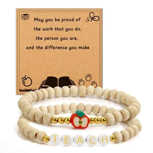 Teacher Bracelets First Day of School