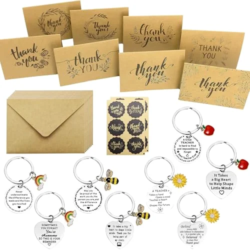Thank You Teacher Gift with Envelopes