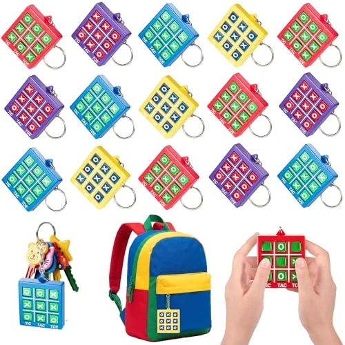 Tic Tac Toe Game Keychain for Kid
