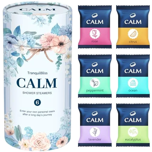 TranquilBliss 6-Count Shower Bombs