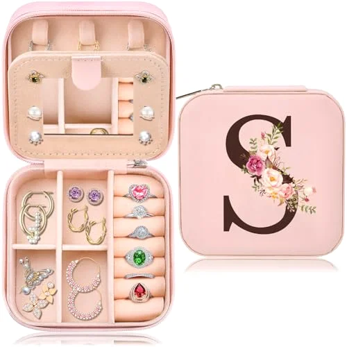 Travel Jewelry Case Box Organizer Personalized