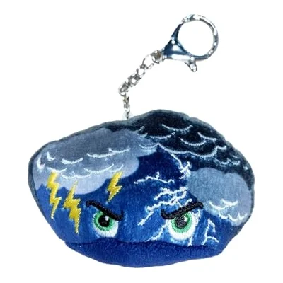 Weather Inspired Clip-On Plush Bag Charm